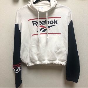 Reebok’s Classic cropped hoddie